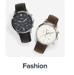 An image of three watches. Shop Fashion.