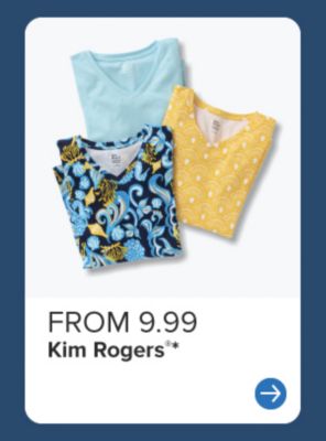 Three women's shirts. From 9.99 Kim Rogers®. A women's set. 