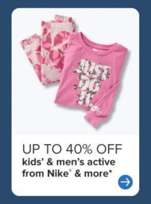 Up to 50% off kids' & men's Under Armour®, Nike® & more. 