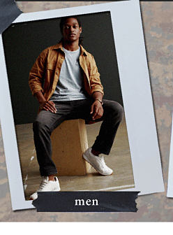Image of man in jacket and jeans Shop Mens