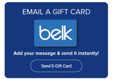 Email a gift card. Image of gift card. Add your message & send it instantly! Send E-Gift Card.