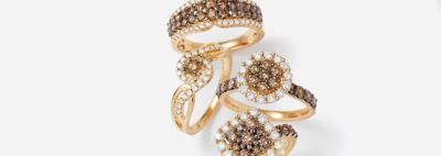 Image of diamond rings.