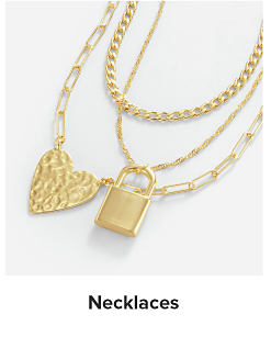 padlock necklace. Necklaces