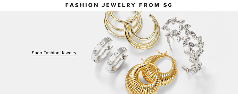 Fashion jewelry from $6 