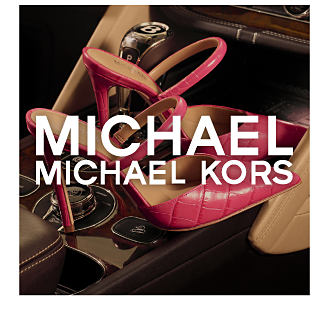 Image of pink heels. Shop Michael Michael Kors. 