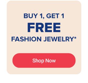 Buy one, get one free fashion jewelry. Shop now. 