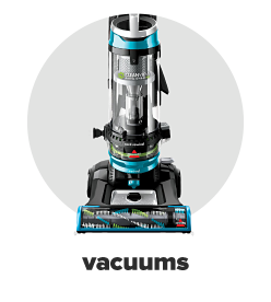 A blue vacuum cleaner. Vacuums. 