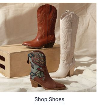 Image of three western boots 