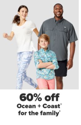 60% off Ocean + Coast for the family.