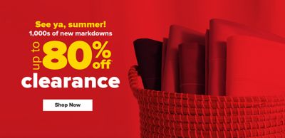 Enjoy discounts of up to 80% during the Summer Clearance at Belk.