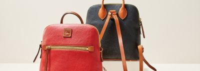 Backpack Purses. Image of two backpack purses.