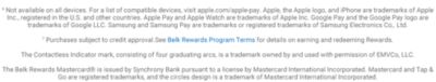 Not available on all devices. For a list of compatible devices, visit apple.com/apple-pay. Apple, the Apple logo, and iPhone are trademarks of Apple Inc., registered in the U.S. and other countries. Apple Pay and Apple Watch are trademarks of Apple Inc. Google Pay and the Google Pay logo are trademarks of Google LLC. Samsung and Samsung Pay are trademarks or registered trademarks of Samsung Electronics Co, Ltd.