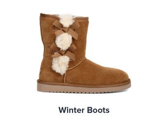 Shop winter boots. 