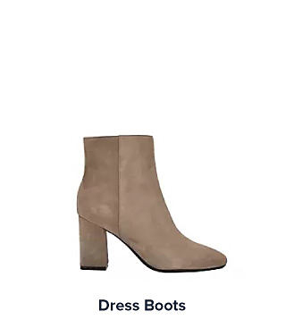Shop dress boots. 