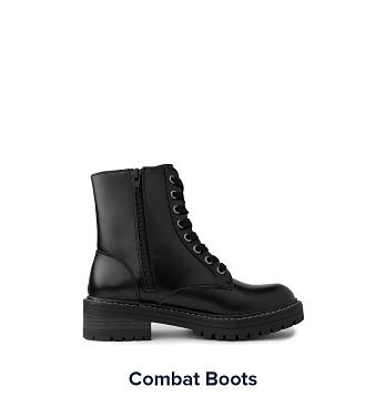 Shop combat boots.