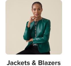 Shop jackets and blazers.