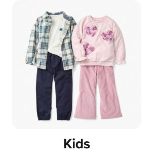 Various kids’ apparel. Shop kids.