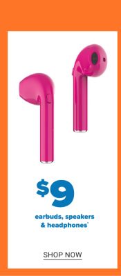 Pink air earbuds. $9 earbuds, speakers and headphones. Shop now. 