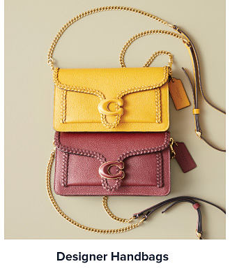 Shop designer handbags.