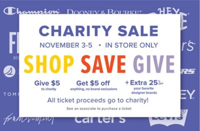 Charity Sale