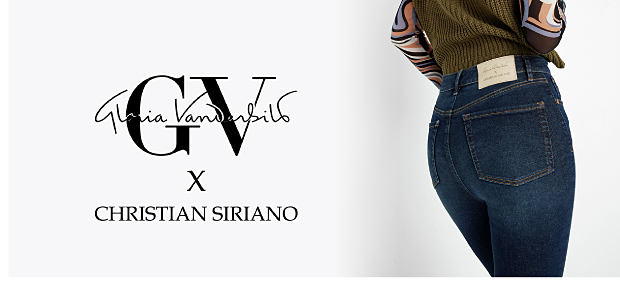 Image of dark jeans Shop Gloria Vanderbilt x Christian Siriano