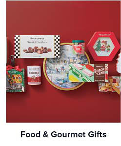 Image of various snacks. Food and gourmet gifts. 