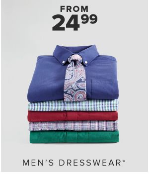 From 24.99 mens dresswear.