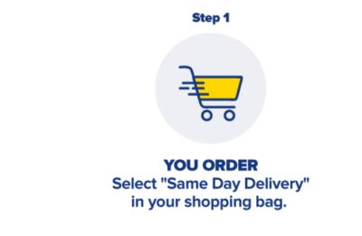 Get Same-Day Delivery from your favorite retail stores