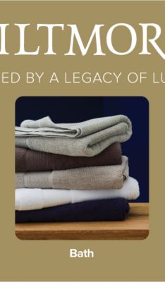 Biltmore for your home towels sale