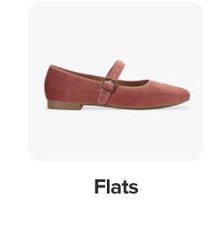 A pink flat. Shop flats.