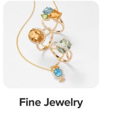 Gold gemstone jewelry. Shop fine jewelry.