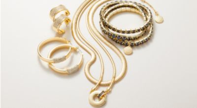 Gold jewelry. Shop jewelry.