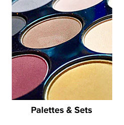 Different shades of eye shadow. Shop palettes and sets.