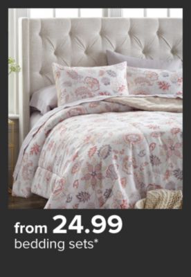 From 24.99 bedding sets.