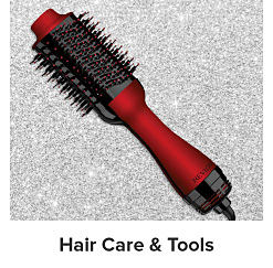 Shop hair care and tools.