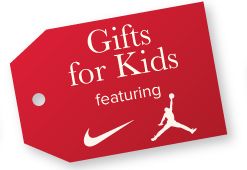 Gifts for kids featuring Nike.