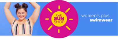 belk womens plus size bathing suits