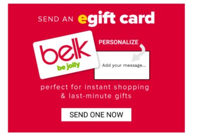 Gift Cards Belk
