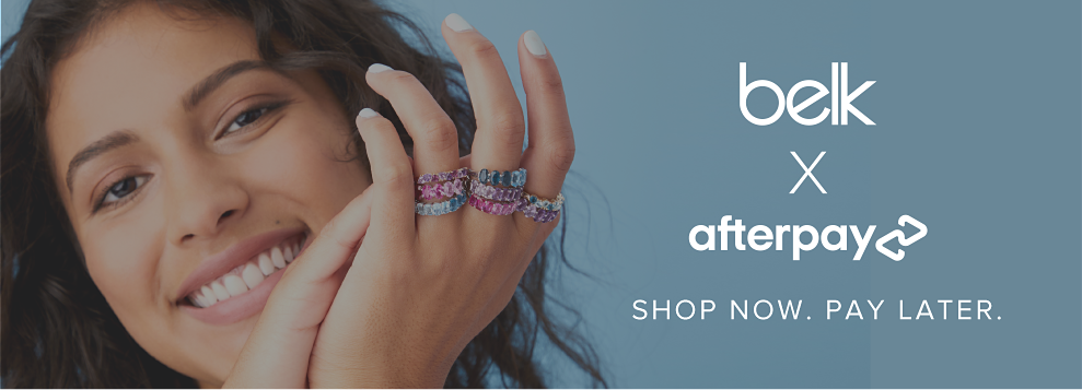 Belk Afterpay. Shop Now. Pay Later.