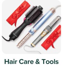 Shop hair care and tools.