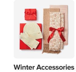 An image featuring a variety of winter accessories. Winter accessories.