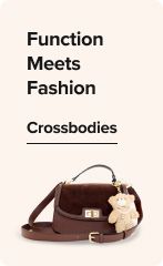 Effortless style. Shoulder bags. A small shoulder bag with a wristlet strap.