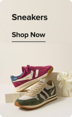 Sneakers. Shop now. Various sneakers. Shop now.