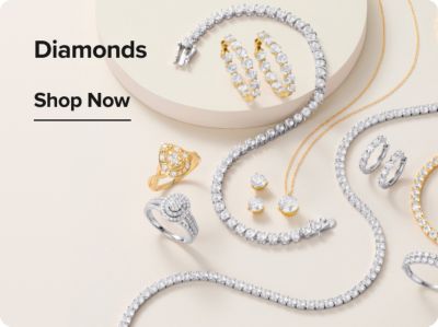 Diamond jewelry. Diamonds. Shop now.