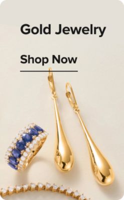 Various gold jewelry. Gold jewelry. Shop now.