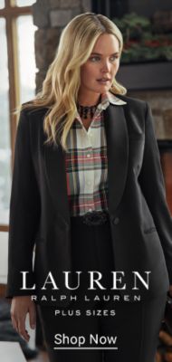 ralph lauren plus size womens coats