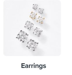 Diamond stud earrings. Shop earrings.