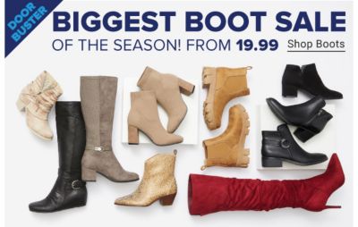 Biggest Boot Sale of the Season!