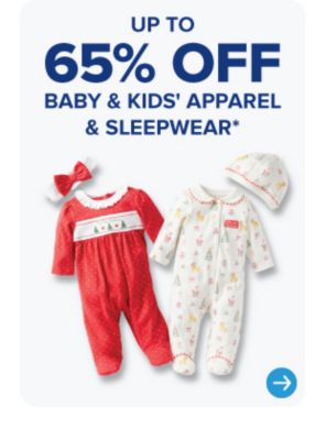 Red and white Christmas onesies. Up to 65% off baby and kids' apparel and sleepwear.