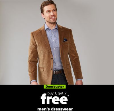 Doorbuster - Buy 1, get 2 free dresswear.